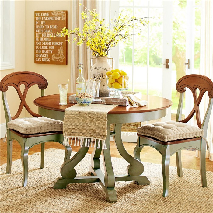 Marca Round Dining Table Sage Brown, Pier 1 Imports Kitchen Dining Room Tables