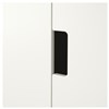 White frame - white drawers and doors