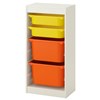 White frame - orange and yellow boxes