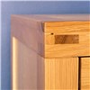 5-drawers dresser, natural brown