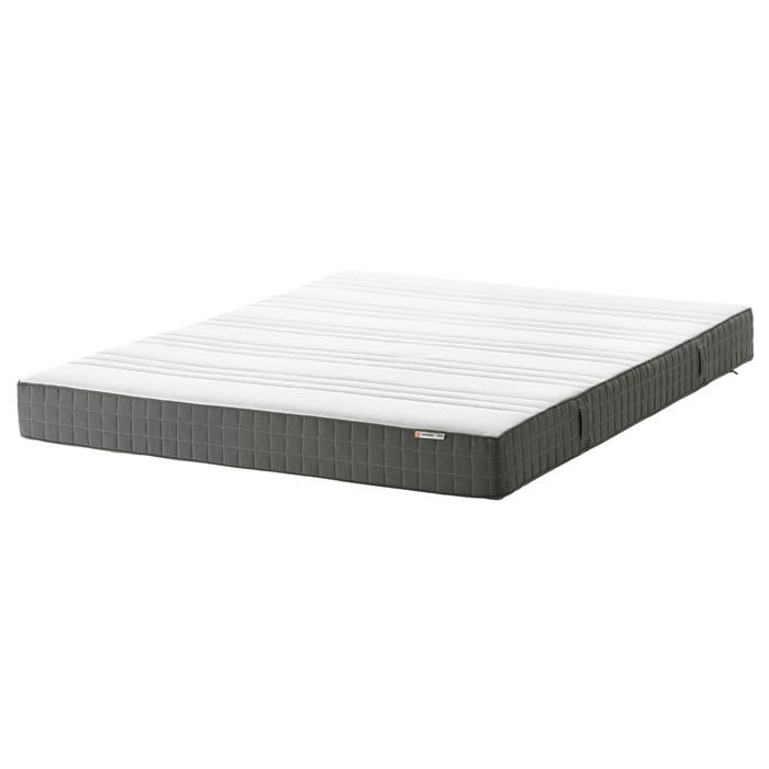 KNAPSTAD mattress topper, white, Queen - IKEA CA