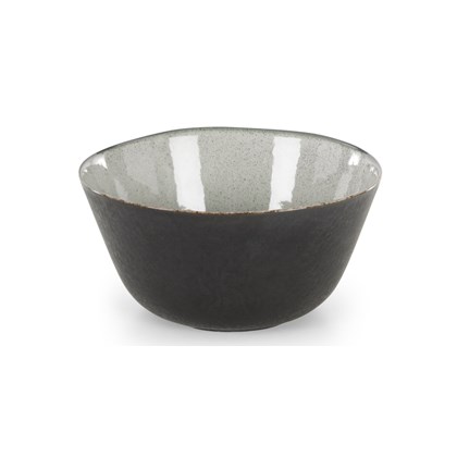 KRISHA extra large reactive glaze serving bowl