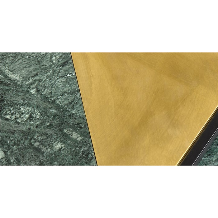 Brass and Green Marble