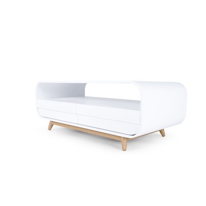 ESME Coffee Table With Two Drawers