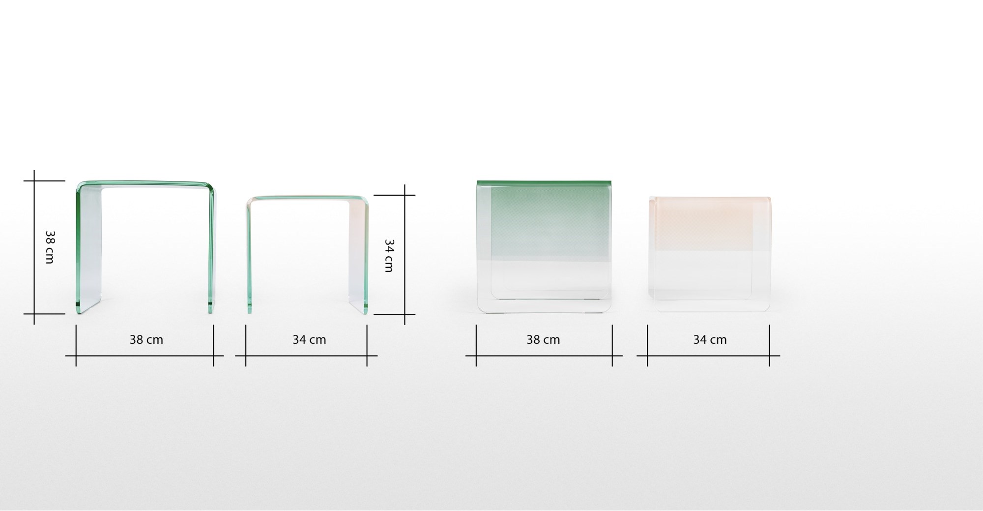 HESTA Nesting Side Table Green and Pink Coffee & side tables Furniture factories, suppliers