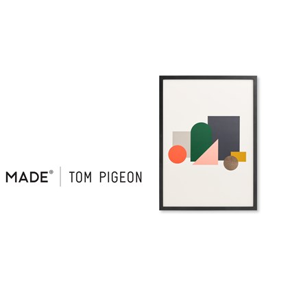 ASSEMBLY by Tom Pigeon Framed Wall Art Print 50 x 70cm