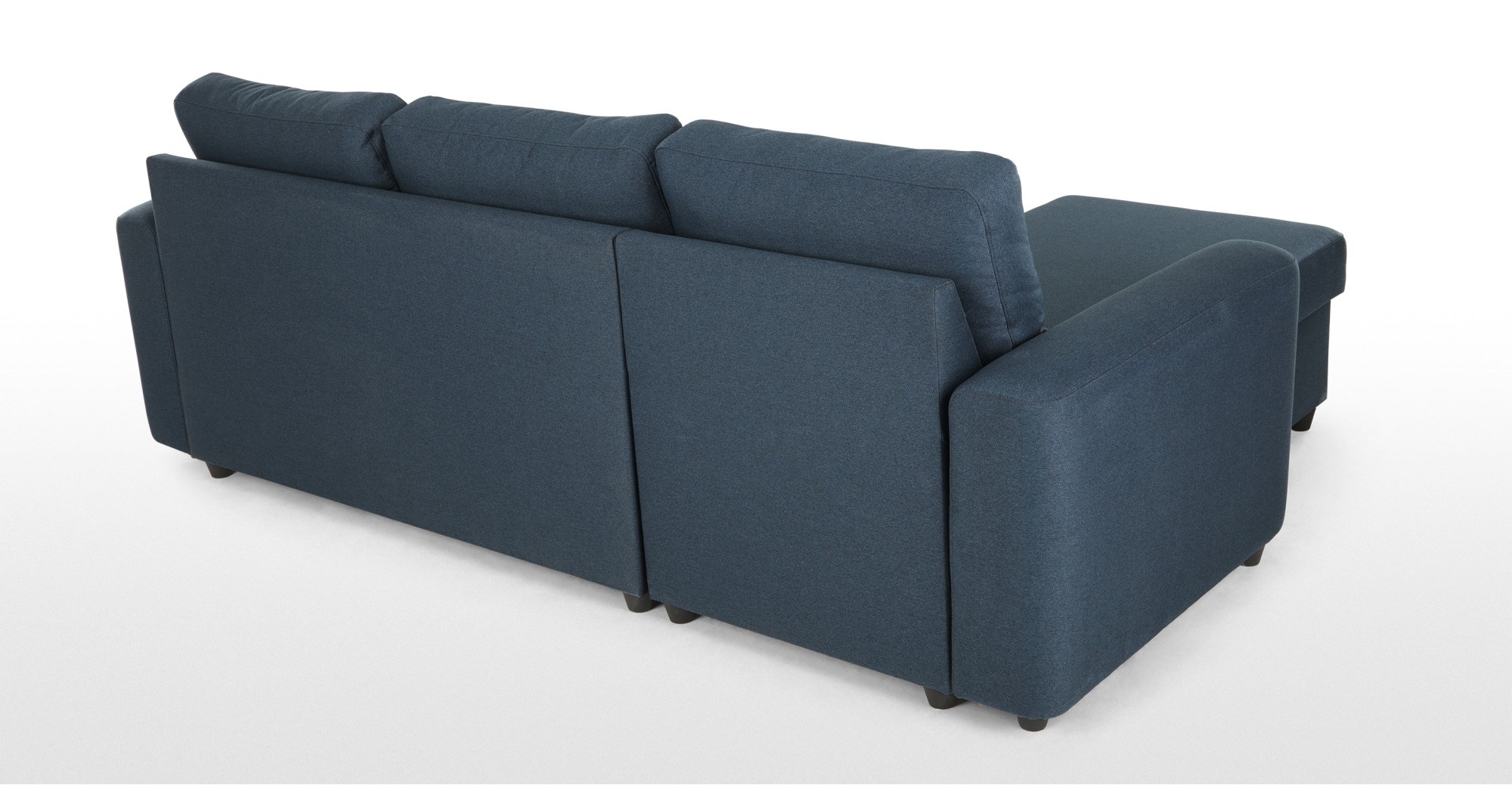 AIDIAN Corner Storage Sofa Bed Regal Blue Fabric sofas Furniture