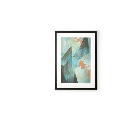 AURELIA Tones Framed Print 50 x 70cm