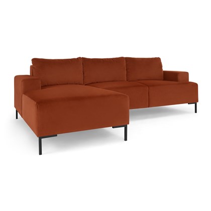 Frederik 3 Seater Left/Right Hand Facing Compact Corner Chaise End Sofa