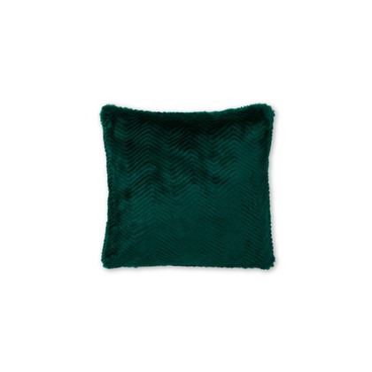 CHEVRON Luxury Faux Fur Cushion 45 x 45cm