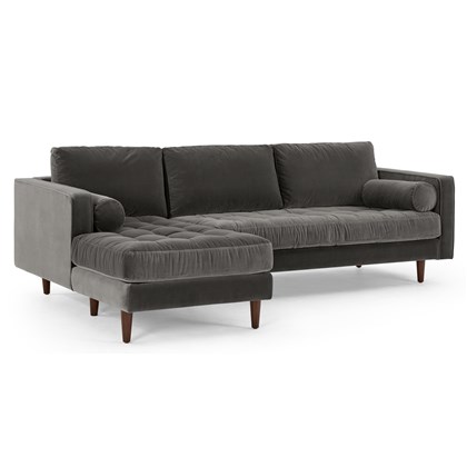 SCOTT 4 Seater LEFT/RIGHT Hand Facing Chaise End Corner Sofa
