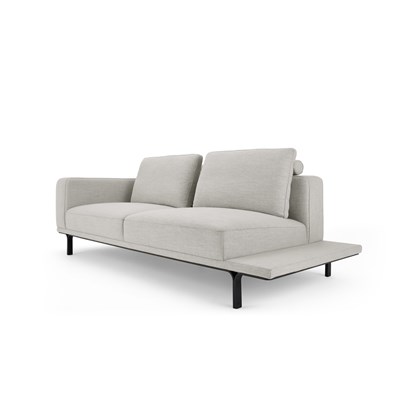NOCELLE 3 Seater Sofa with Side Table