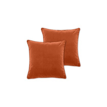 Julius Set of 2 Velvet Cushions 45 x 45cm