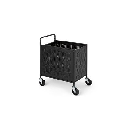 KENNEDI Perforated Metal Extra Large Laundry Cart