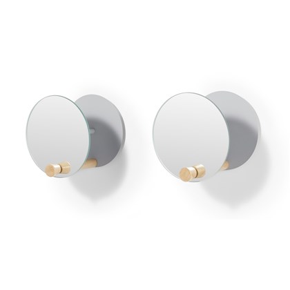 VALI Set of 2 Mirrors with Hooks