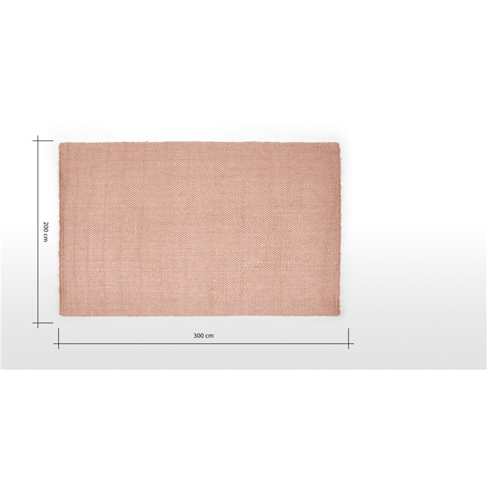 Extra large 200x300 cm, Soft pink